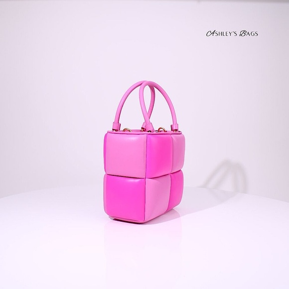 Kate Spade Boxxy Colorblocked Tote In Vivid Snapdragon Multi Pink - Picture 5 of 10